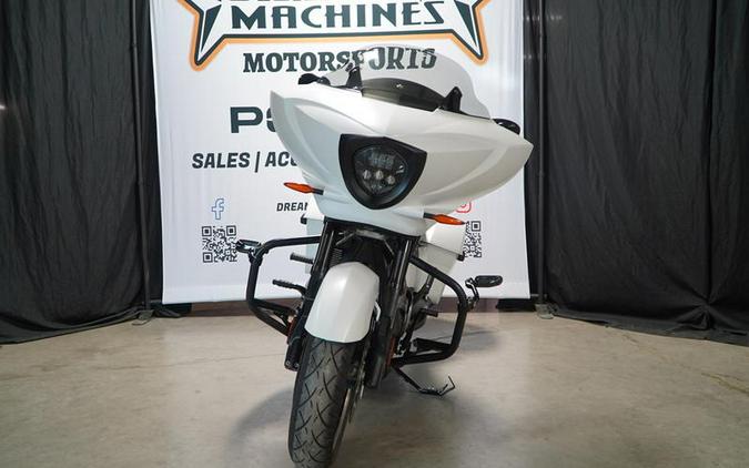 2016 Victory Motorcycles® Cross Country® Suede Pearl White