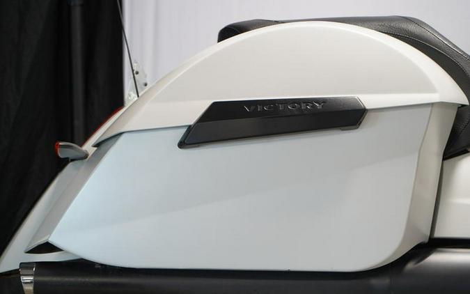 2016 Victory Motorcycles® Cross Country® Suede Pearl White