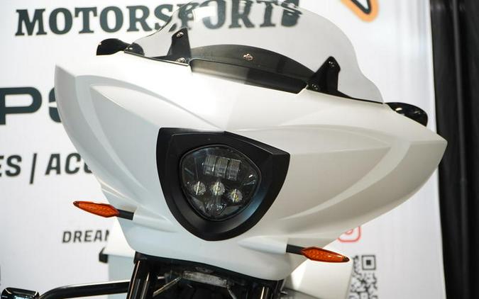 2016 Victory Motorcycles® Cross Country® Suede Pearl White