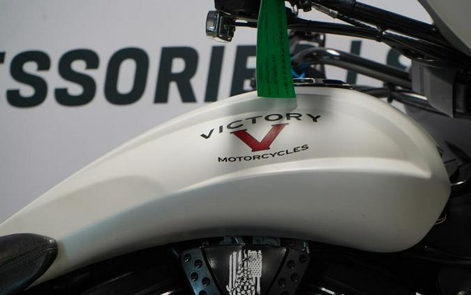 2016 Victory Motorcycles® Cross Country® Suede Pearl White