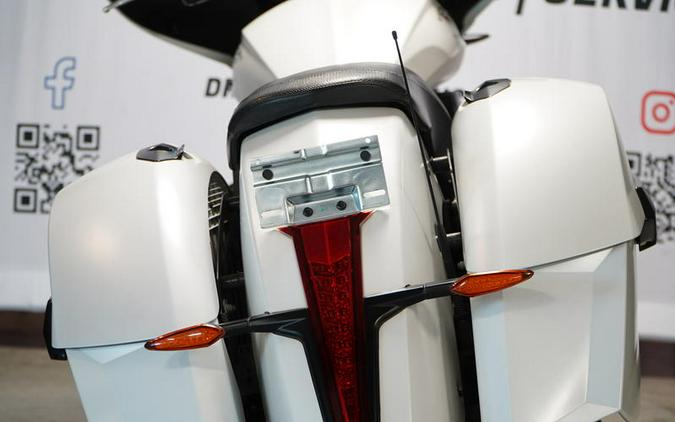 2016 Victory Motorcycles® Cross Country® Suede Pearl White