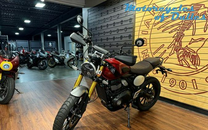 new 2024 Triumph Scrambler 400 X