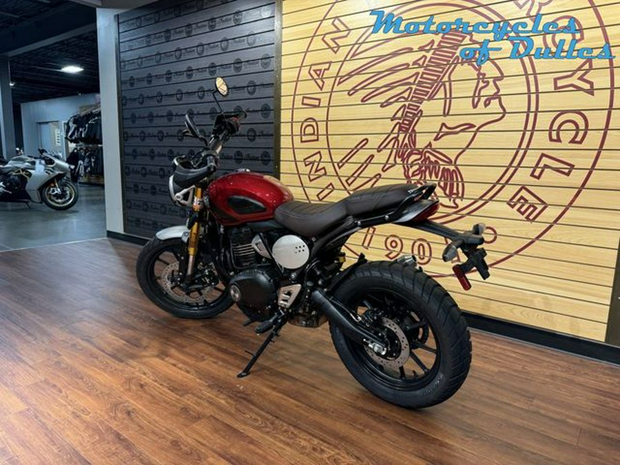 new 2024 Triumph Scrambler 400 X