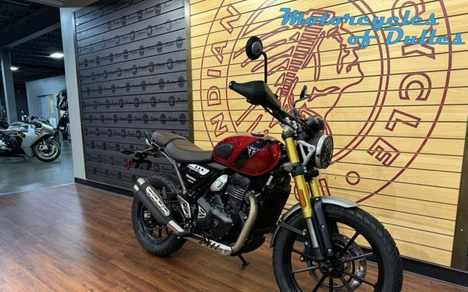 new 2024 Triumph Scrambler 400 X