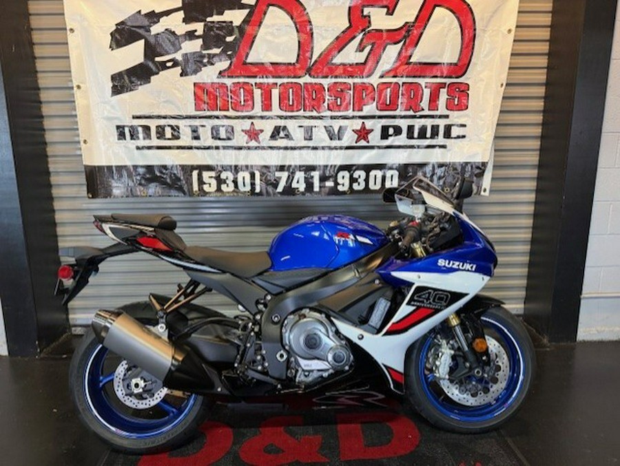 2026 Suzuki GSX-R750Z CA 40TH ANNIVERSARY EDITION