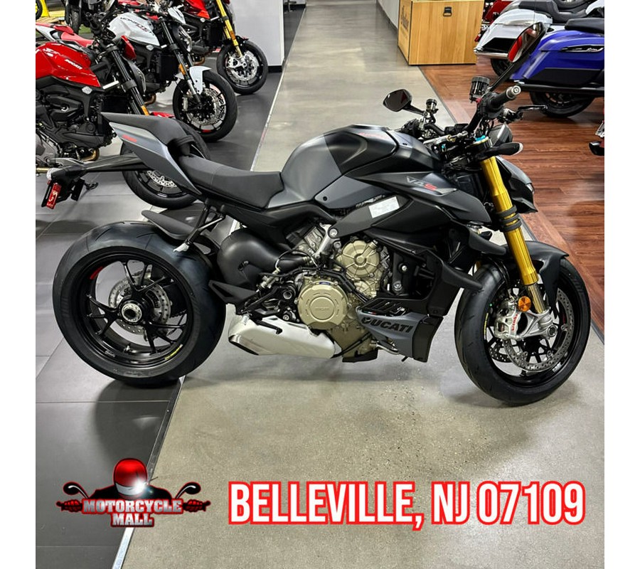 2024 Ducati Streetfighter V4 S Grey & Black