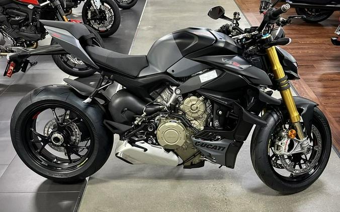 2024 Ducati Streetfighter V4 S Grey & Black