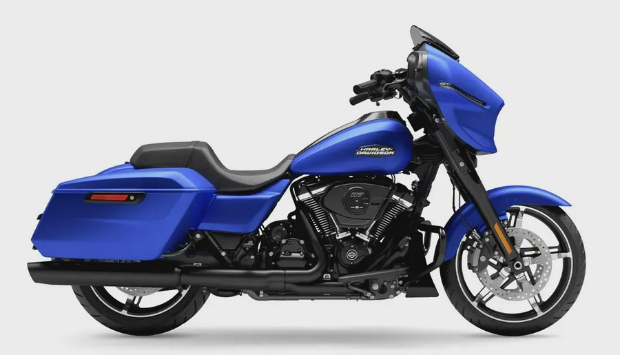 2026 Harley-Davidson® Street Glide® Aurora Blue Denim Black Trim