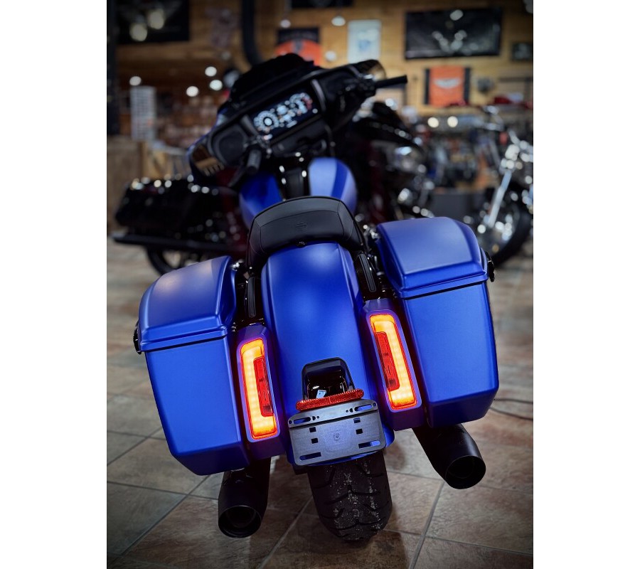 2026 Harley-Davidson® Street Glide® Aurora Blue Denim Black Trim