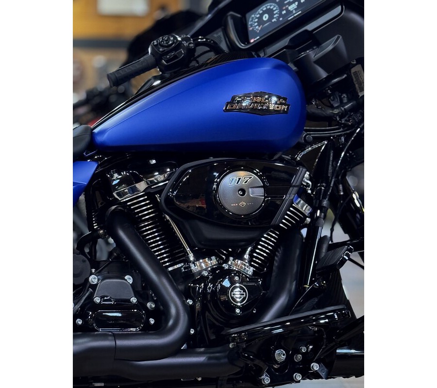 2026 Harley-Davidson® Street Glide® Aurora Blue Denim Black Trim