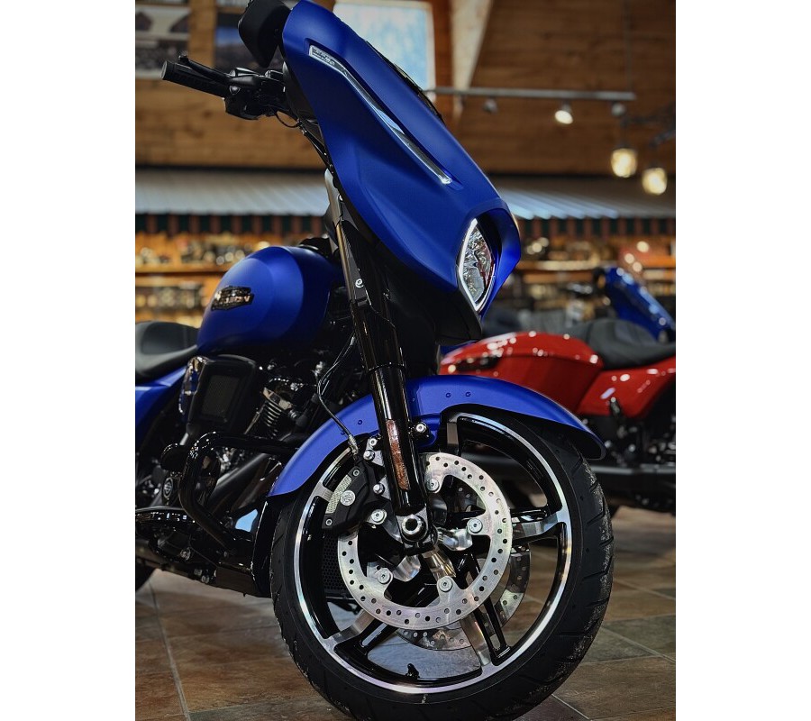 2026 Harley-Davidson® Street Glide® Aurora Blue Denim Black Trim