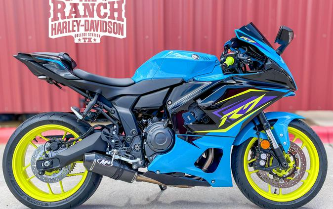 2026 Yamaha YZF-R7 Breaker Cyan / Raven