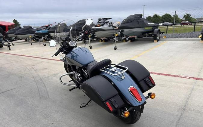 2021 Indian Motorcycle® Scout® ABS Icon Blue Slate Metallic/Cobra Silver