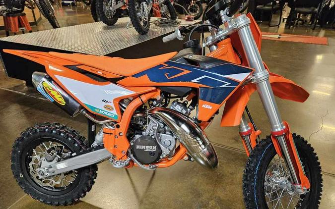 2023 KTM 50 SX Factory Edition First Look [7 Fast Facts, Specs, Photos]