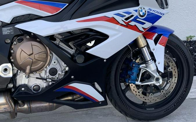 2022 BMW S 1000 RR Light White Racing Blue Racing Red