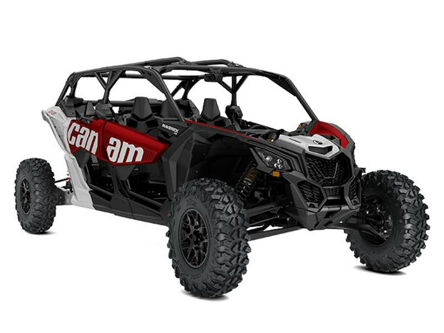 2025 Can-Am® Maverick X3 MAX RS Turbo Fiery Red & Hyper Silver