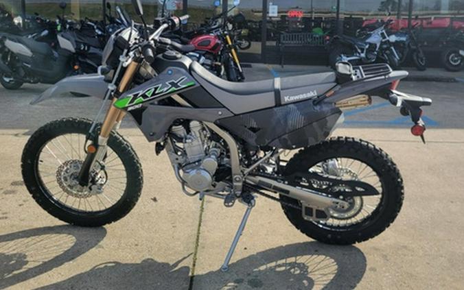 2024 Kawasaki KLX300 Cypher Camo Gray