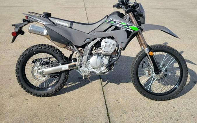 2024 Kawasaki KLX300 Cypher Camo Gray