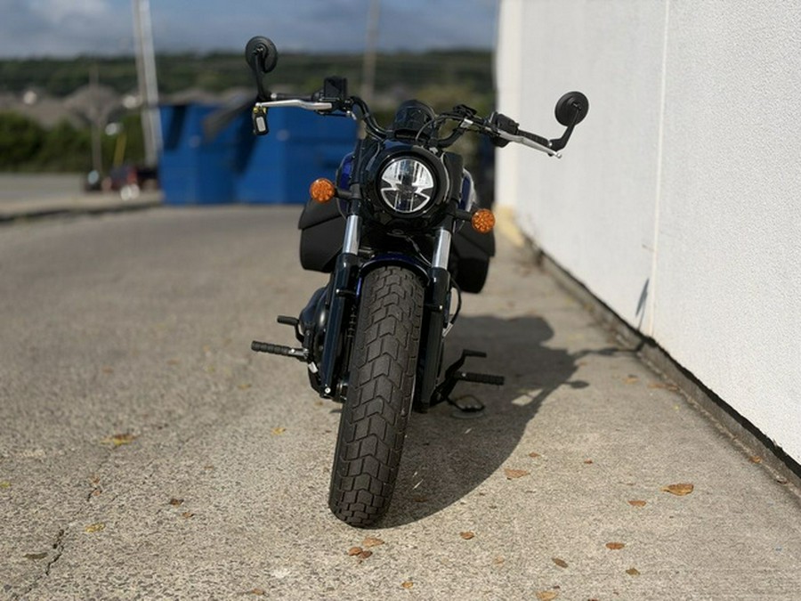 2025 Indian Scout Bobber Limited +Tech Spirit Blue Metallic