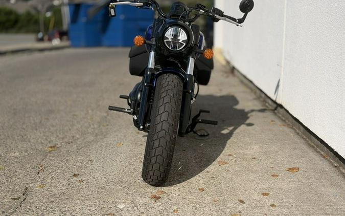 2025 Indian Scout Bobber Limited +Tech Spirit Blue Metallic