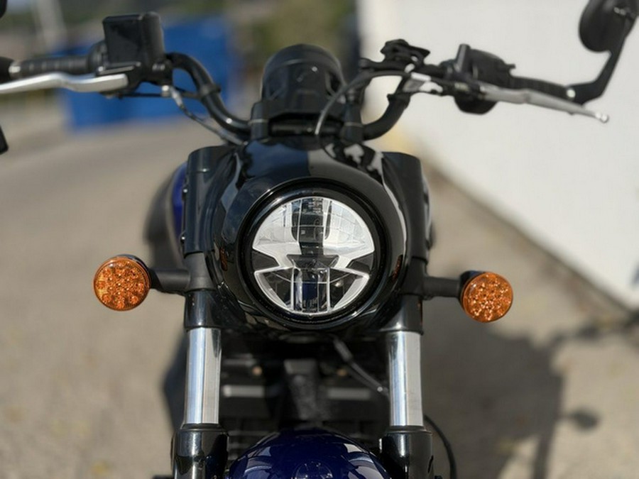 2025 Indian Scout Bobber Limited +Tech Spirit Blue Metallic