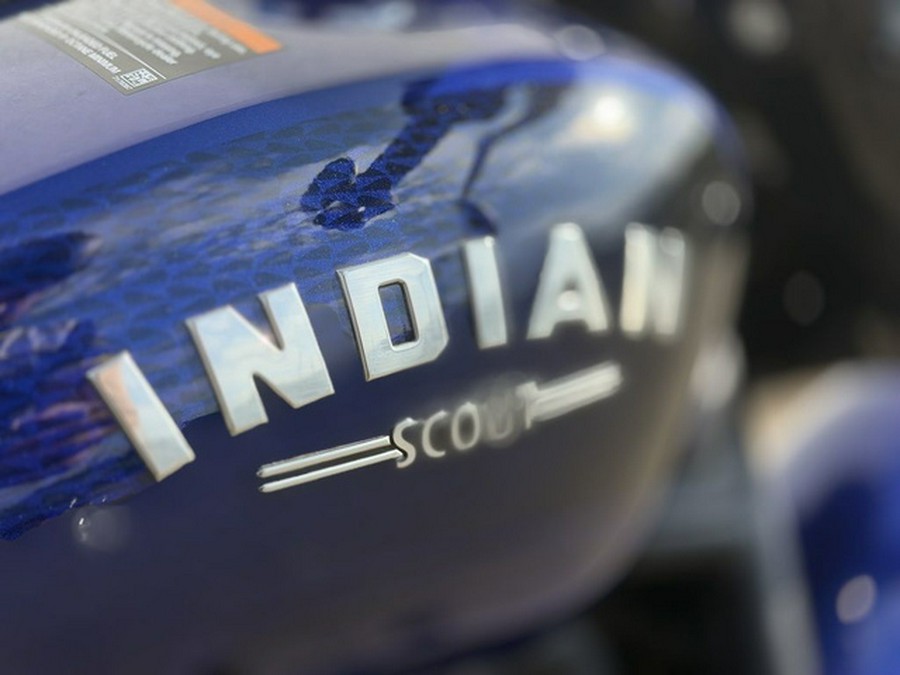 2025 Indian Scout Bobber Limited +Tech Spirit Blue Metallic