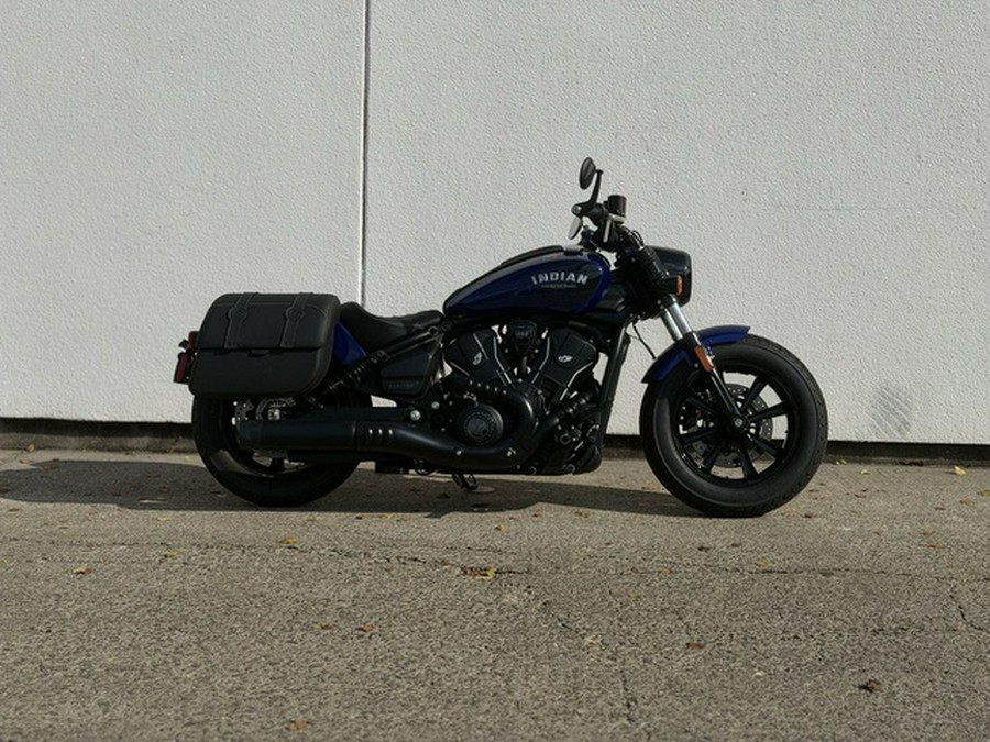 2025 Indian Scout Bobber Limited +Tech Spirit Blue Metallic