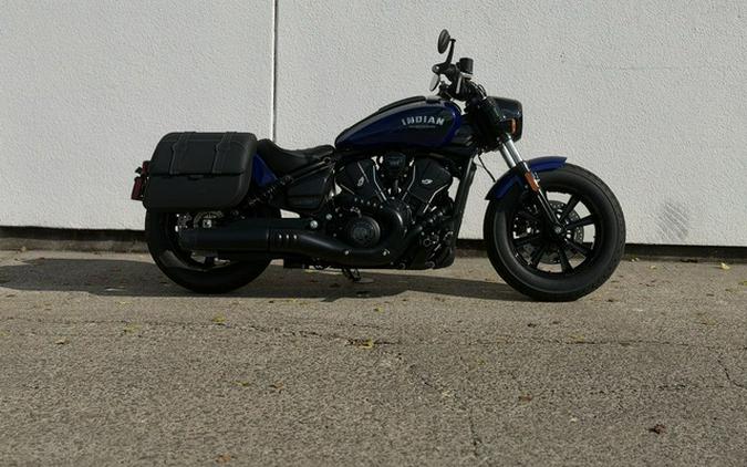 2025 Indian Scout Bobber Limited +Tech Spirit Blue Metallic
