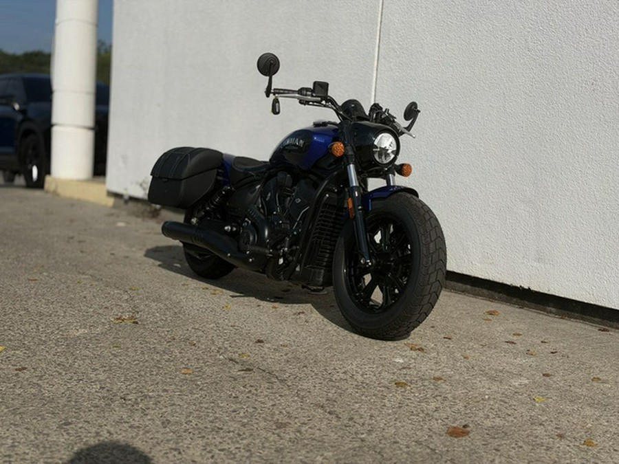 2025 Indian Scout Bobber Limited +Tech Spirit Blue Metallic