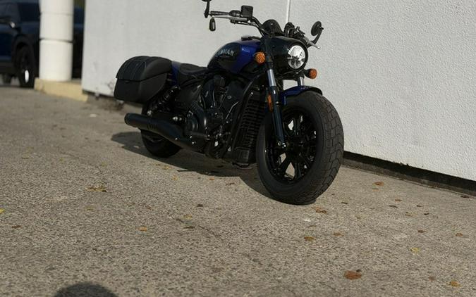 2025 Indian Scout Bobber Limited +Tech Spirit Blue Metallic