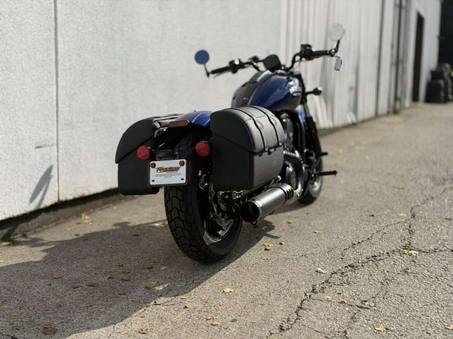 2025 Indian Scout Bobber Limited +Tech Spirit Blue Metallic
