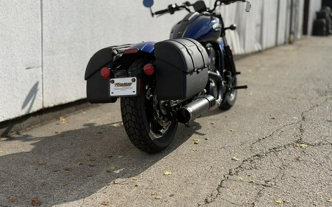 2025 Indian Scout Bobber Limited +Tech Spirit Blue Metallic