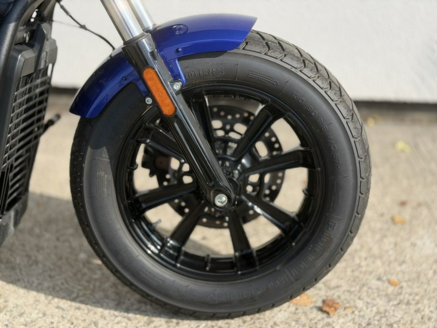 2025 Indian Scout Bobber Limited +Tech Spirit Blue Metallic