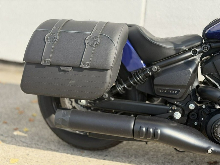 2025 Indian Scout Bobber Limited +Tech Spirit Blue Metallic