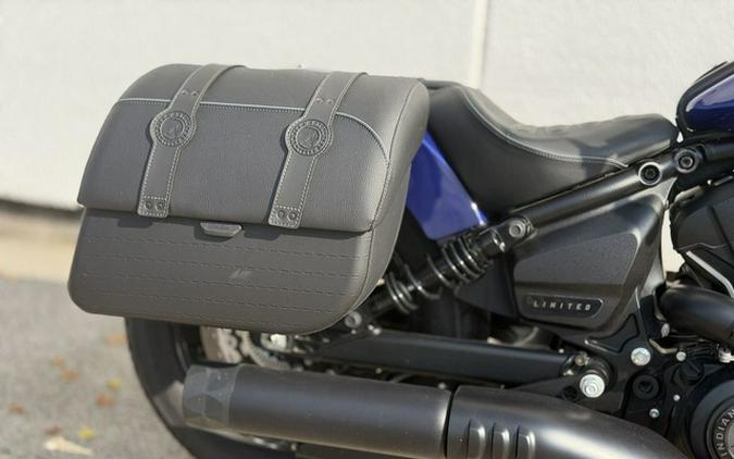 2025 Indian Scout Bobber Limited +Tech Spirit Blue Metallic