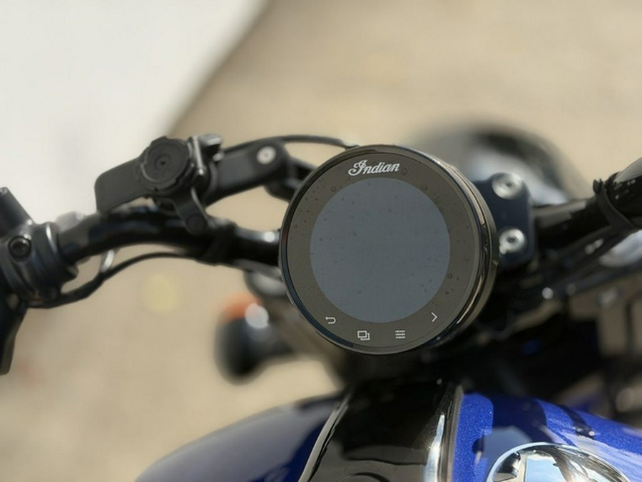 2025 Indian Scout Bobber Limited +Tech Spirit Blue Metallic