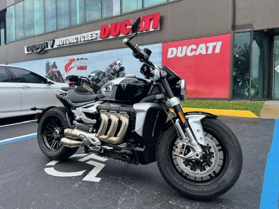 2023 Triumph Rocket 3 R Chrome Edition Jet Black