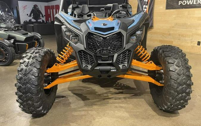 2026 Can-Am® Maverick X3 RS Turbo RR Scandi Blue & Orange Crush