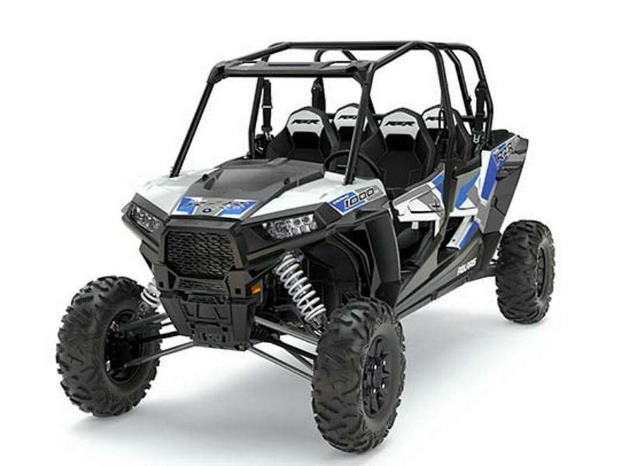 2017 Polaris® RZR XP® 4 1000 EPS White Lightning With Reflex Blue