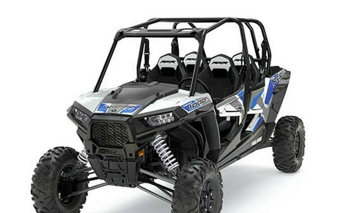 2017 Polaris® RZR XP® 4 1000 EPS White Lightning With Reflex Blue