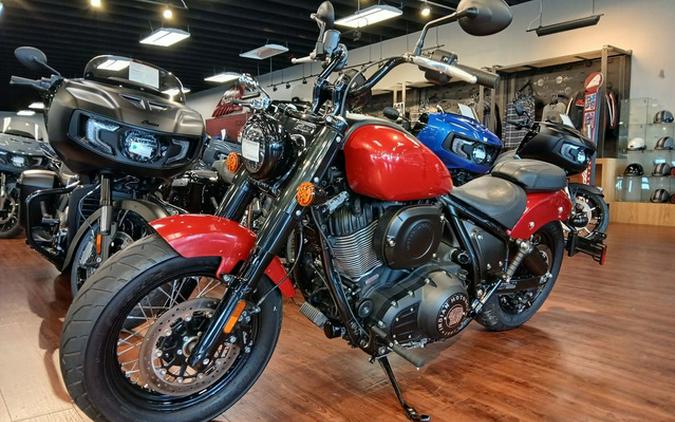 2022 Indian Chief Bobber Ruby Metallic