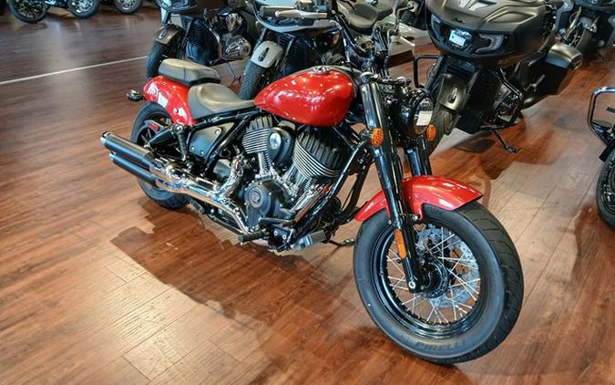 2022 Indian Chief Bobber Ruby Metallic