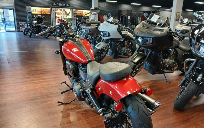 2022 Indian Chief Bobber Ruby Metallic