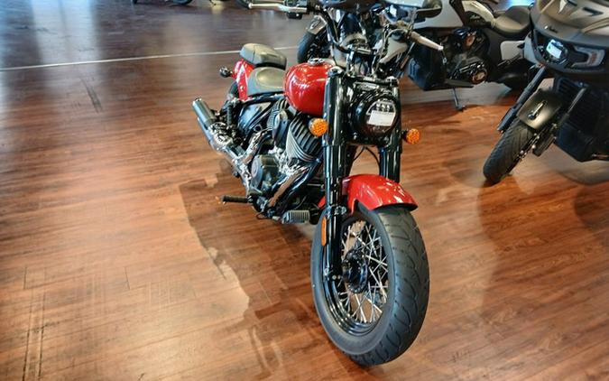 2022 Indian Chief Bobber Ruby Metallic