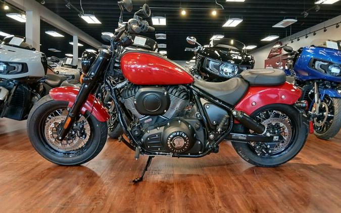 2022 Indian Chief Bobber Ruby Metallic
