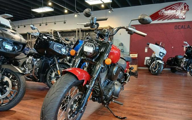 2022 Indian Chief Bobber Ruby Metallic