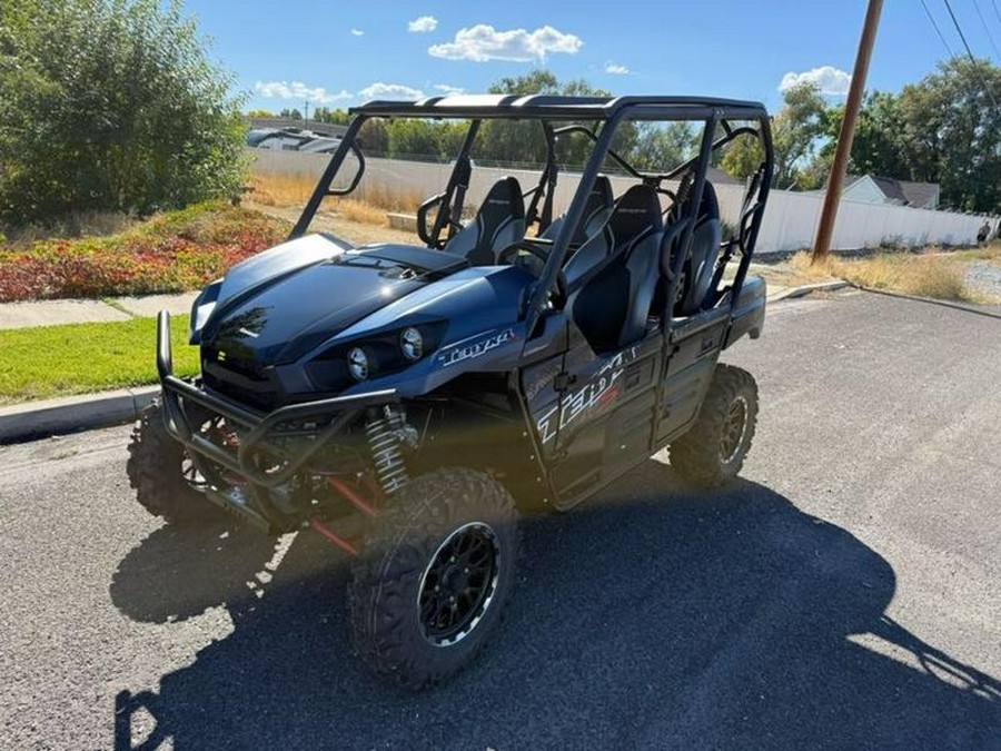 2025 Kawasaki TERYX4 S LE - METALLIC MATTE TWILIGHT BLUE/SUPER BLACK