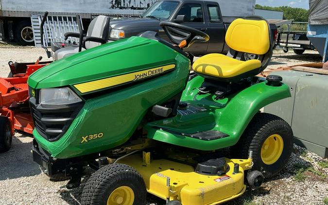 John Deere X350, 48-in. deck