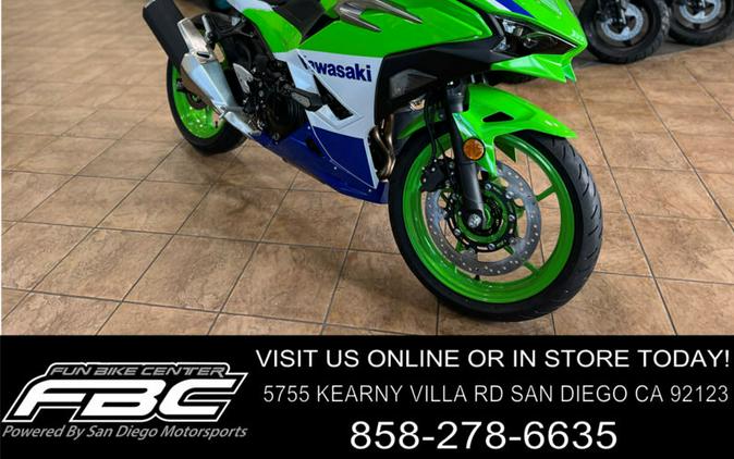 2024 Kawasaki Ninja® 500 SE 40th Anniversary Edition ABS