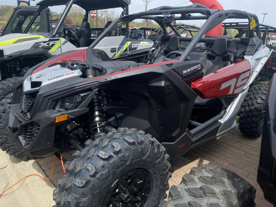 2024 Can-Am® Maverick X3 DS Turbo RR Fiery Red & Hyper Silver